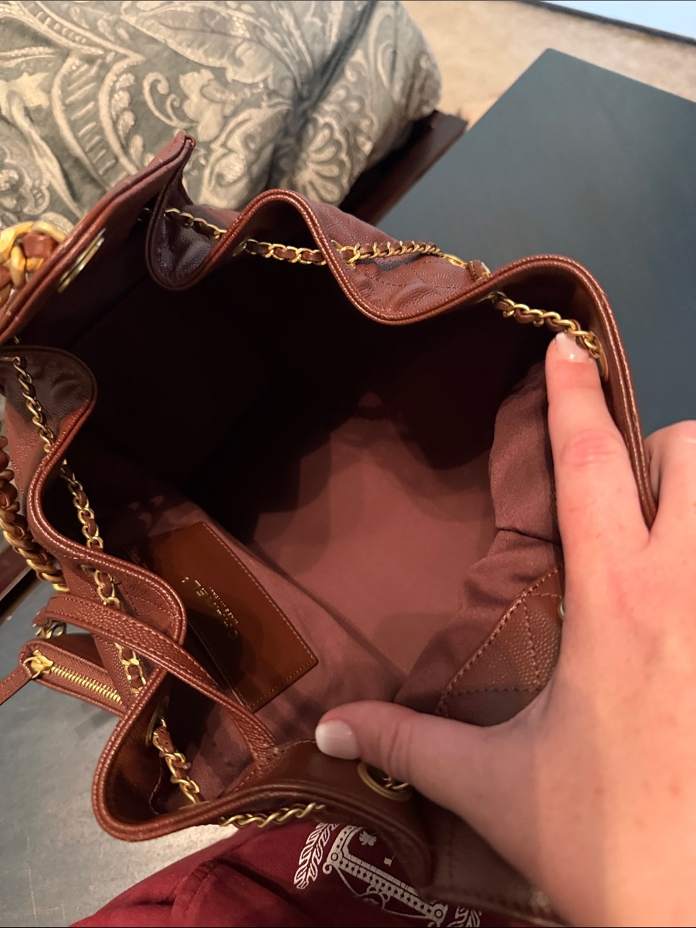 Chanel 25 Medium Bag - Brown - Picture 10 of 16